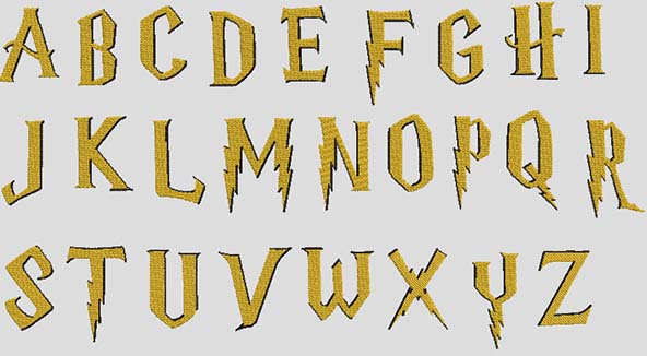 Alphabet Harry Potter