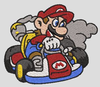 Badge Mario kart