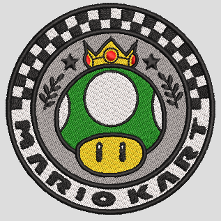 Badge Mario kart Champ