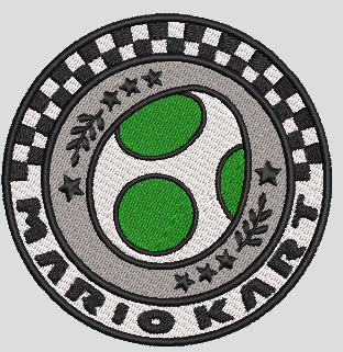Badge Mario kart Oeuf