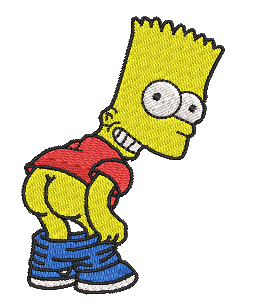 Bart simpson - fesse