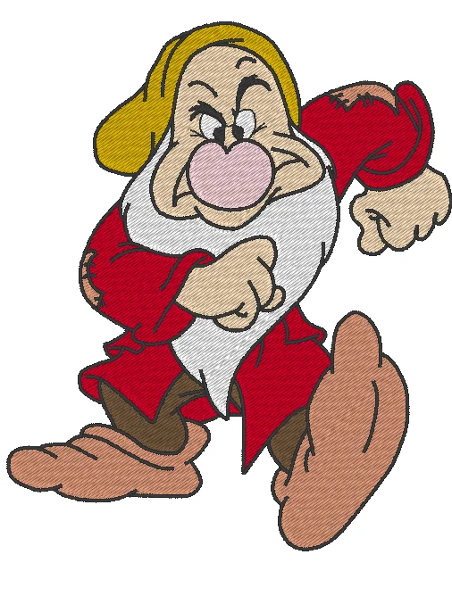 Blanche Neige - Grincheux