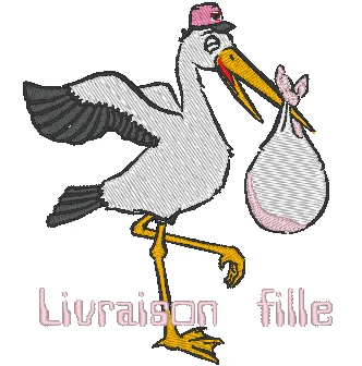 Cigogne fille