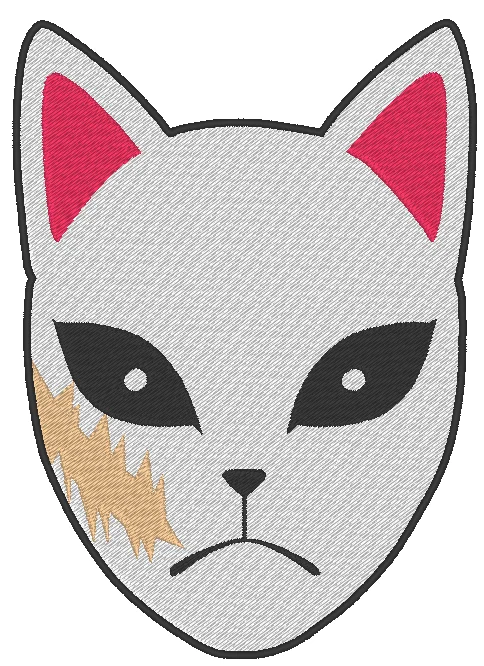 Demon Slayer masque Sabito