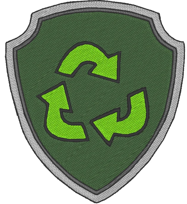 Ecusson Rocky - Pat patrouille