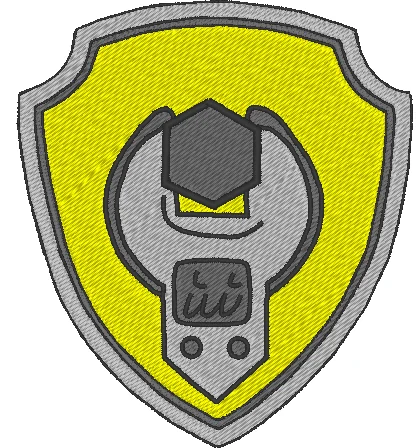 Ecusson Ruben - Pat patrouille