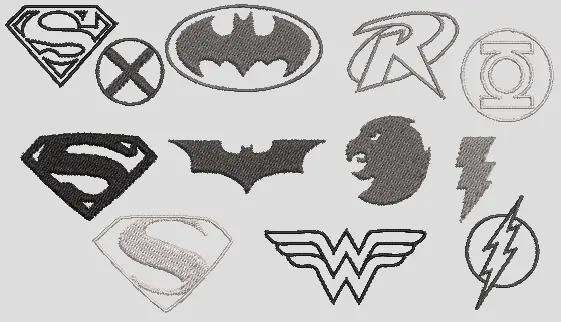 Logo super heros