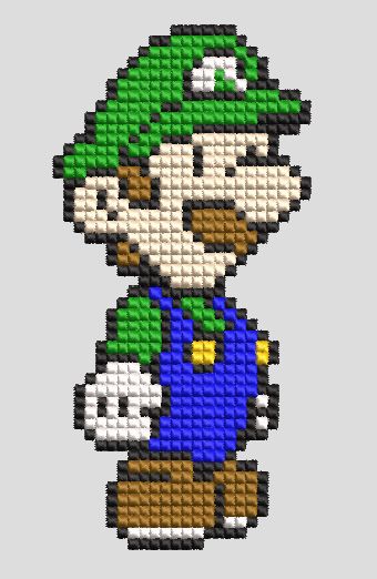 Luigi pixel