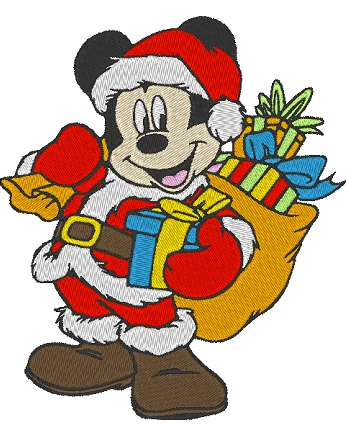 Mickey Père Noël