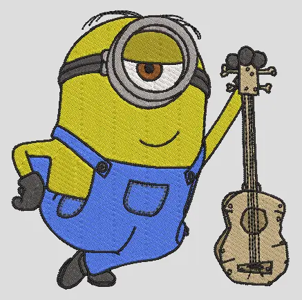Minion guitare