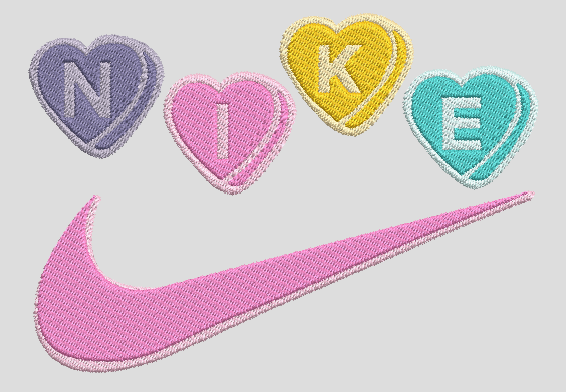 Nike coeur