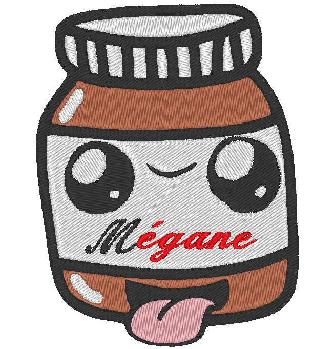 Pot Nutella personnalisé