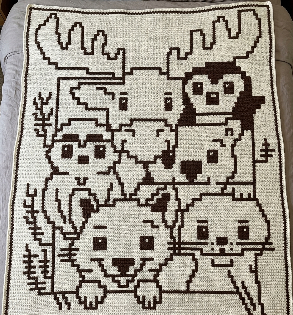 Couverture animaux de la foret